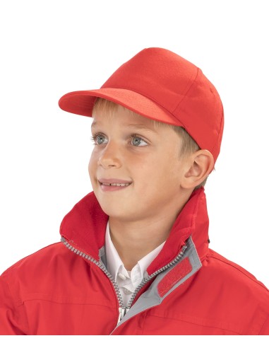 R-RC84J-Casquette Boston enfant en polycoton 65/35